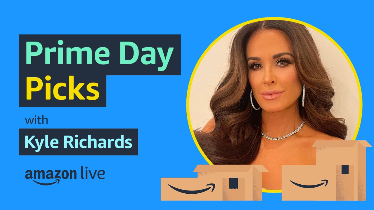 Watch Prime Day with Kyle Richards on Amazon Live