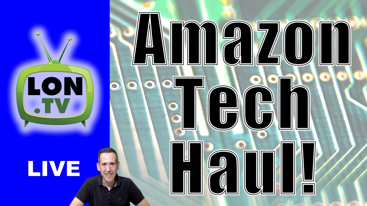 Watch Filming my Latest Tech Haul Video! on Amazon Live
