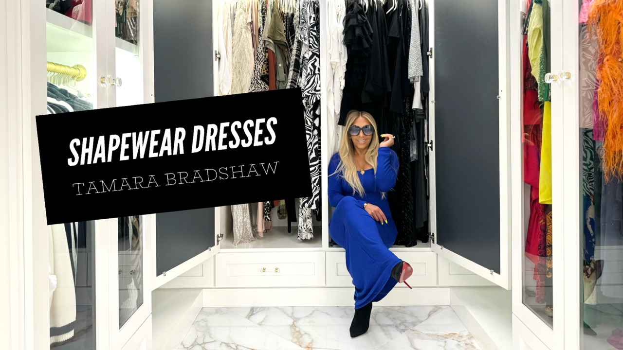 Watch Shapewear Dresses with Tamara Bradshaw on Amazon Live