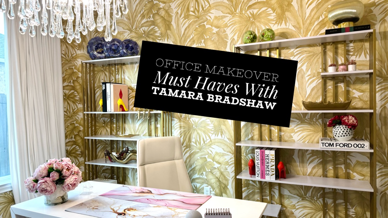 Watch Office Makeover Must Haves With Tamara Bradshaw on Amazon Live