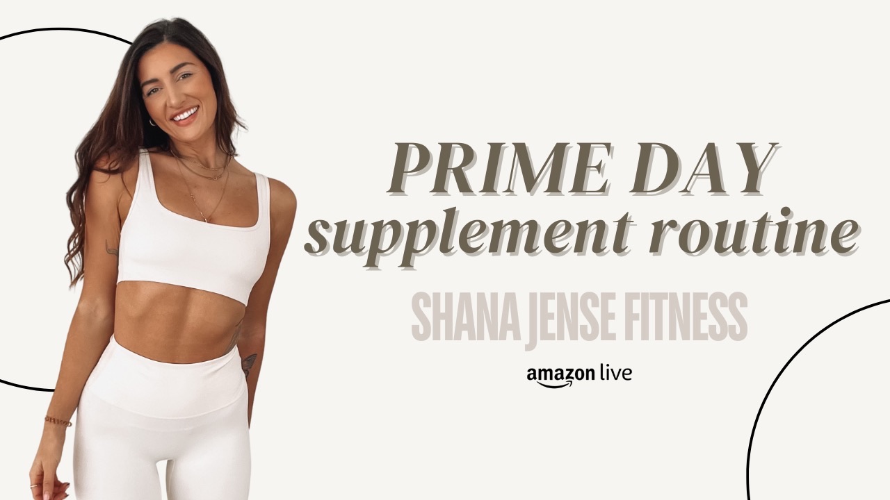 Watch SUPPLEMENT ROUTINE & PRIME DAY! on Amazon Live