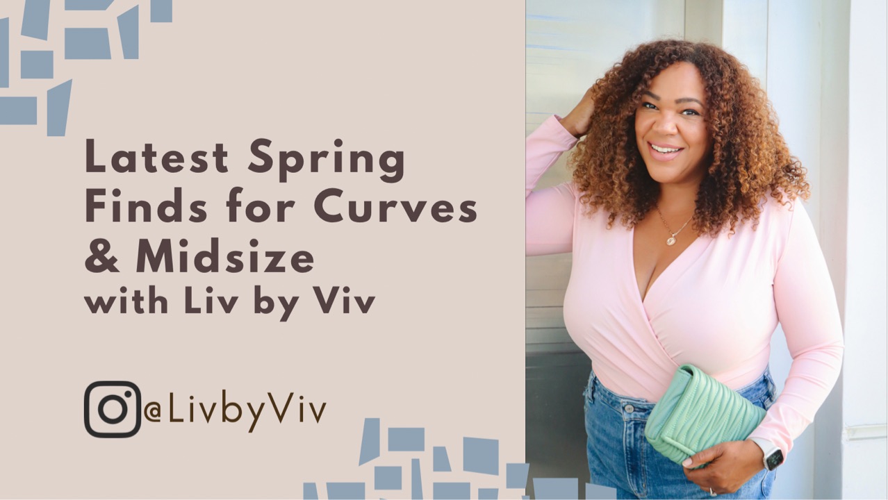 Watch Latest Spring Finds for Midsize and Curves on Amazon Live