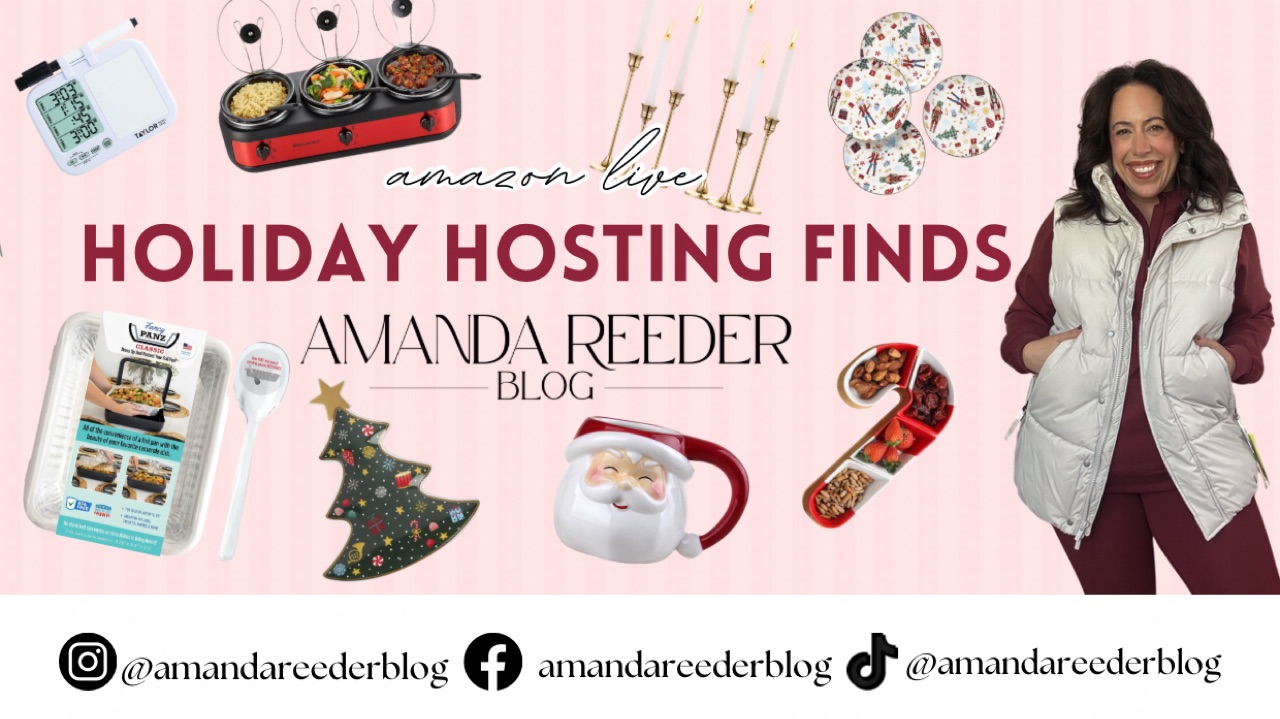 Watch Holiday Hosting Finds With Amanda on Amazon Live