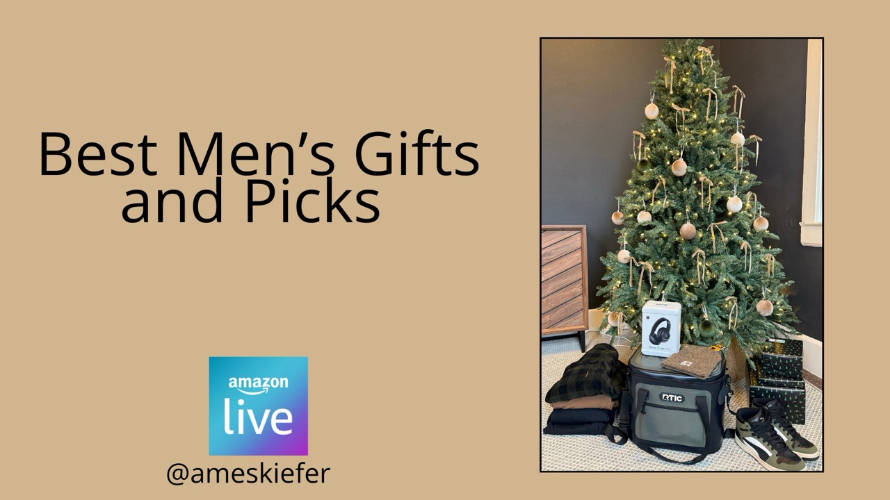 Watch Best Men's Gifts and Picks on Amazon Live