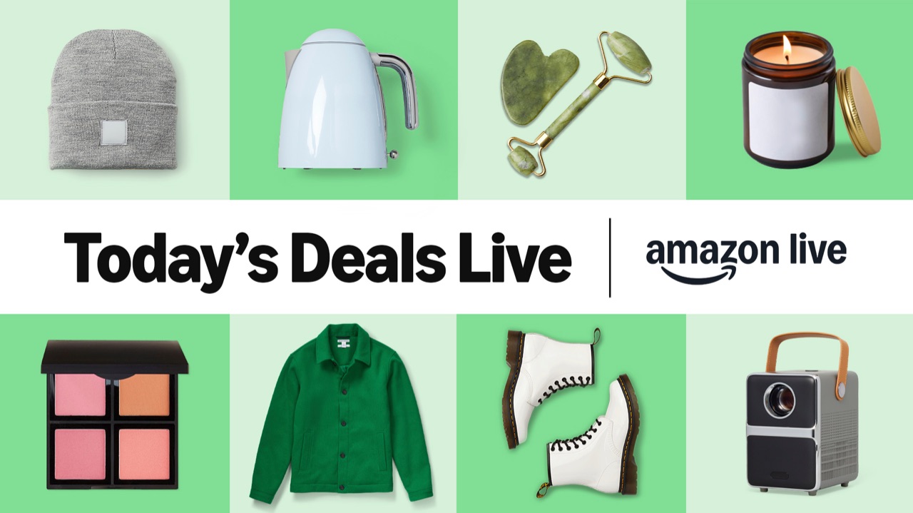 Watch Shop the latest deals on Amazon Live