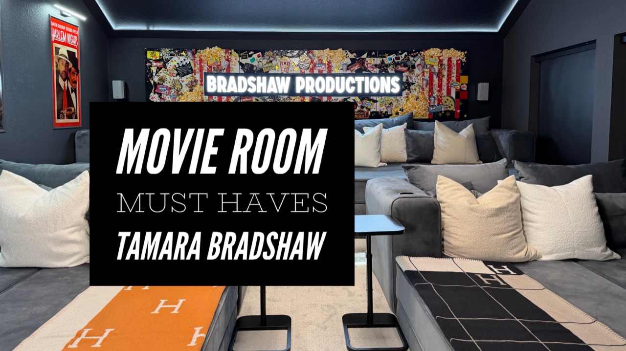 Watch Movie Room Must Haves with Tamara Bradshaw on Amazon Live