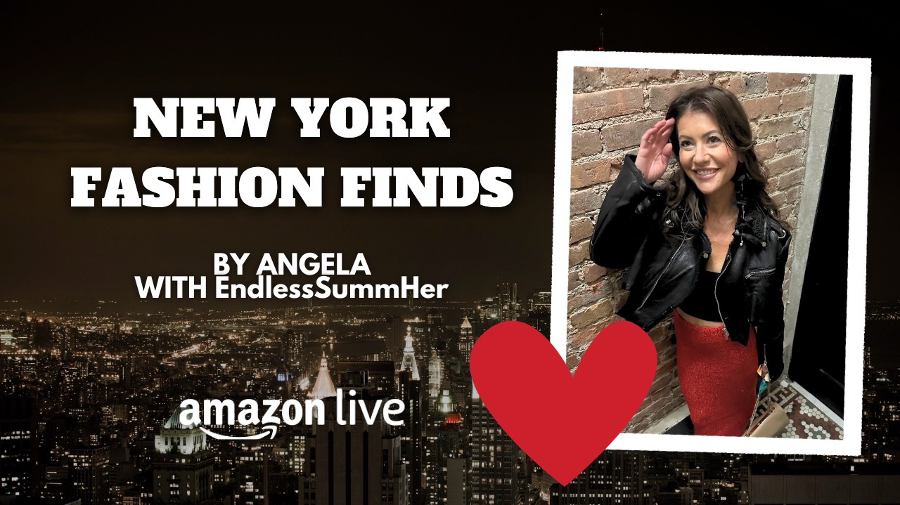Watch New York Fashion & More Finds on Amazon Live