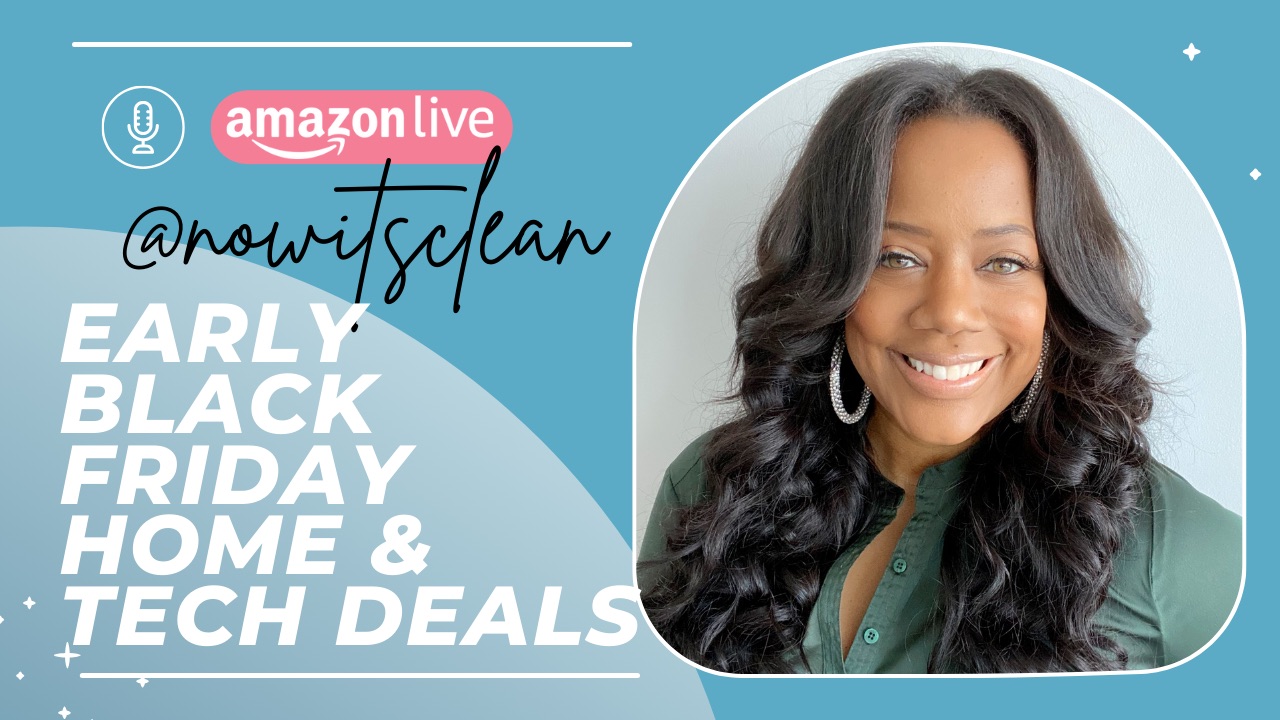 Watch Home Tech Deals for Early Black Friday on Amazon Live