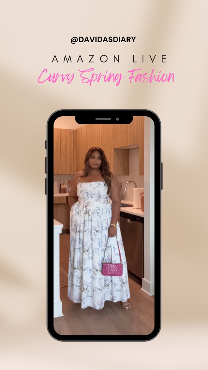 Watch Spring Dressses for Curvy Women💕 on Amazon Live