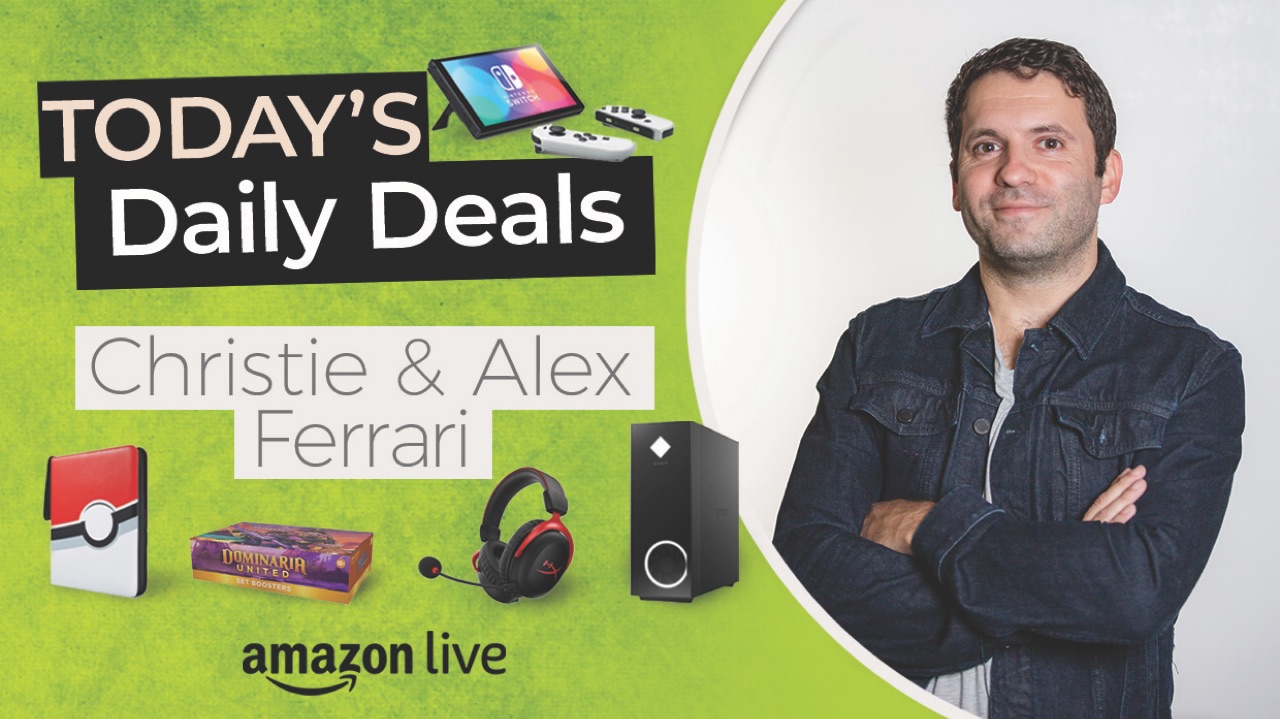 Watch Tech & Gaming Deals on Amazon Live