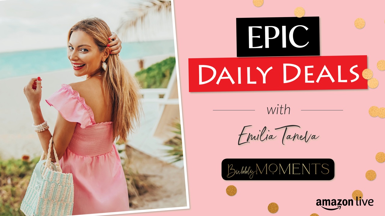 Watch EPIC DAILY DEALS | Home, Travel, Tech & Fashion on Amazon Live