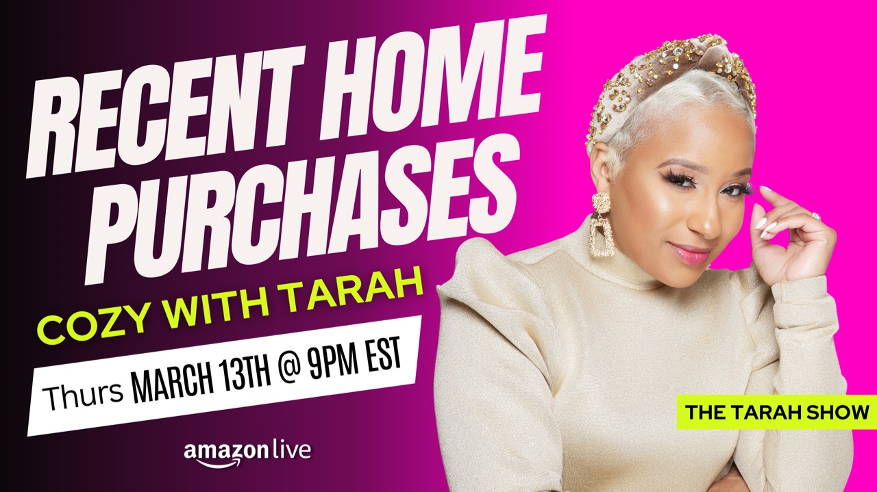 Watch Recent Home Purchases on Amazon Live