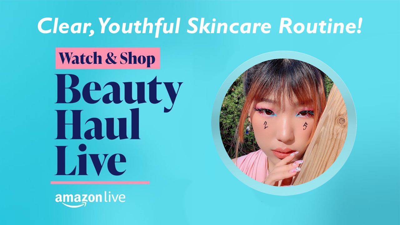 Watch Skincare Routine for Clear, Youthful Skin SALE 💆‍♀️🧼🧴 on Amazon Live
