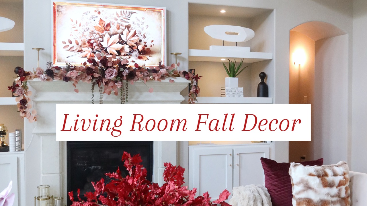 Watch Living Room Fall Decor on Amazon Live