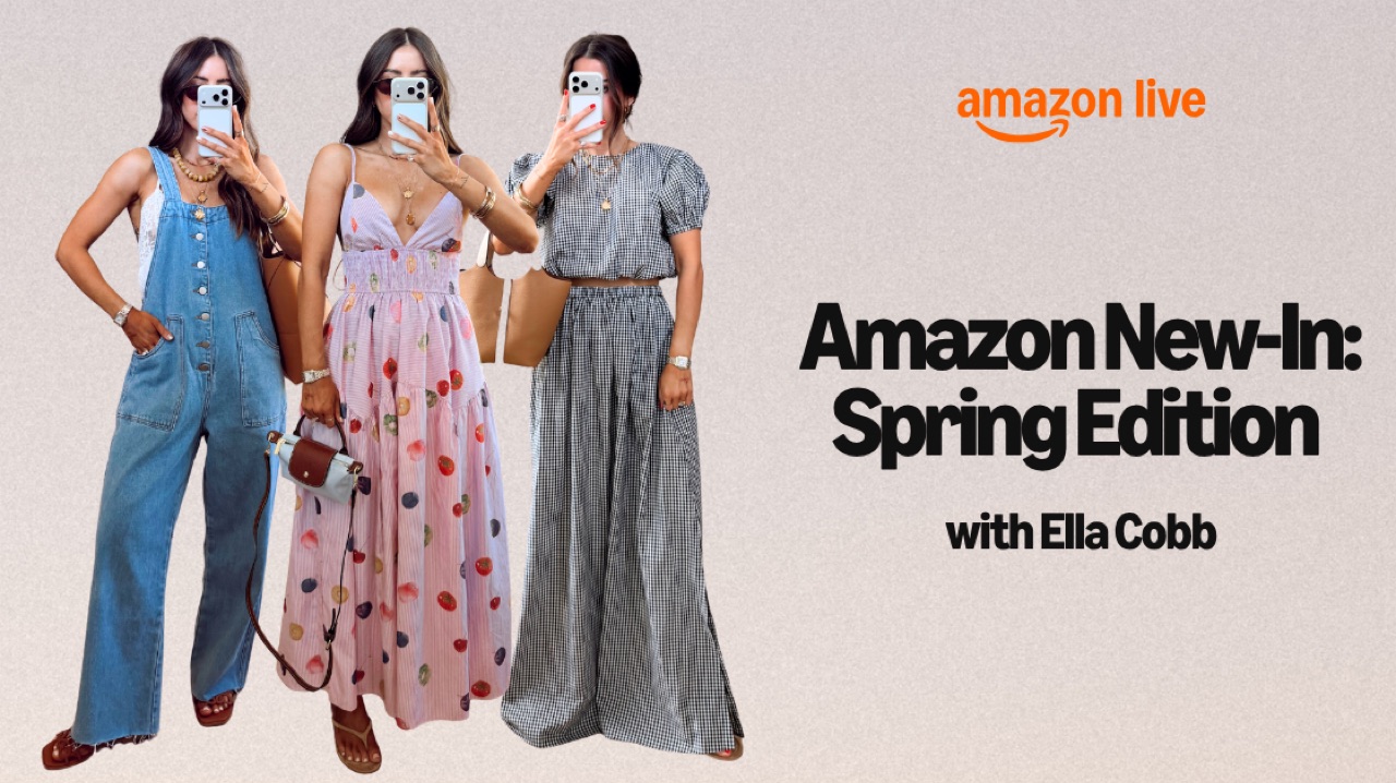 Watch NEW IN SPRING FASHION | ELLAPCOBB on Amazon Live
