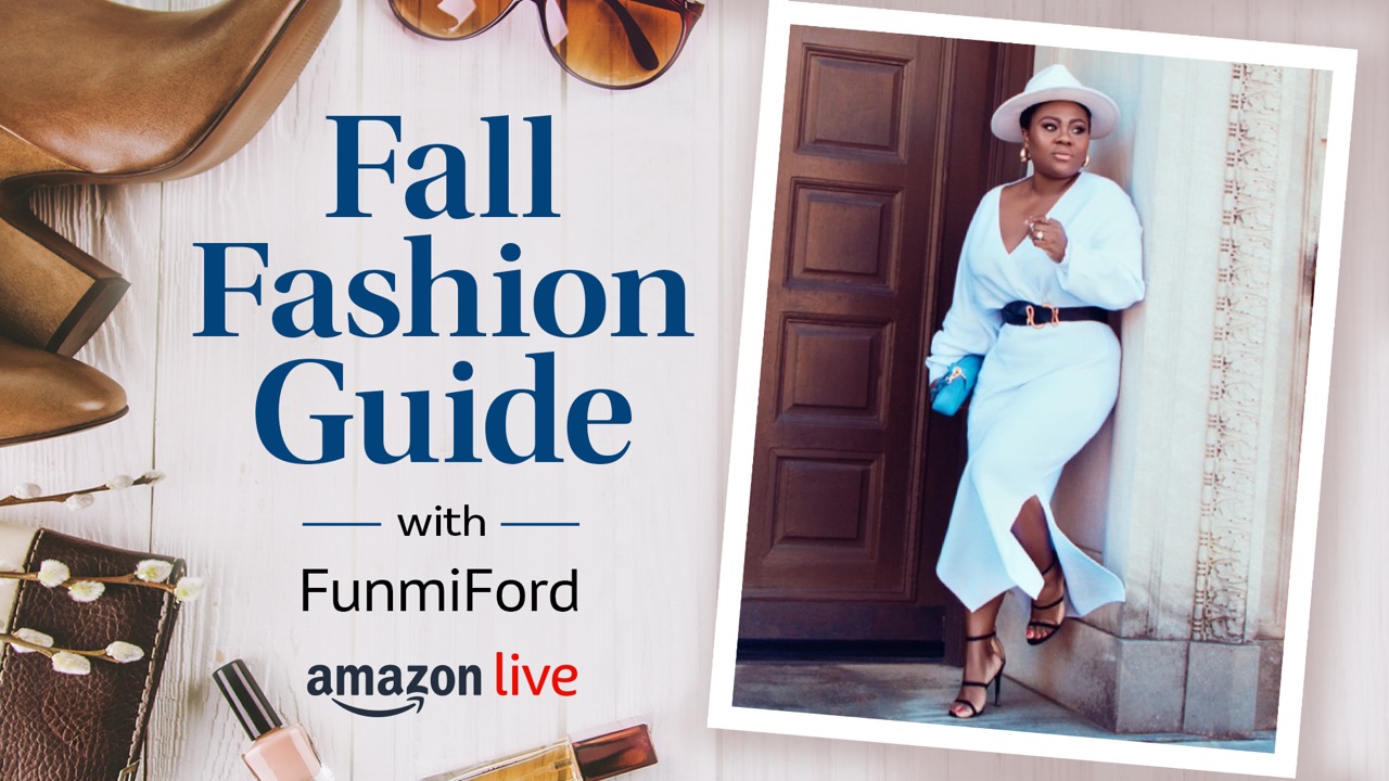 Watch Fall Fashion You Need on Amazon Live