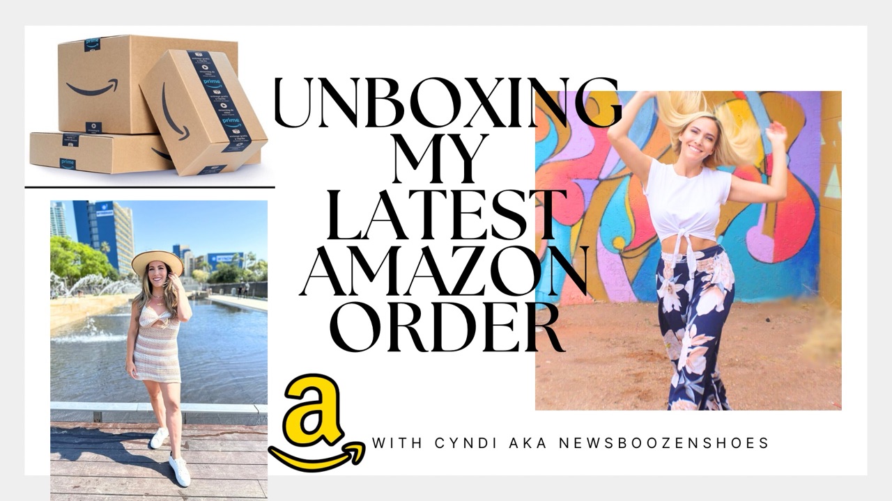 Watch Unboxing my latest order Fashion, Beauty, Skincare on Amazon Live