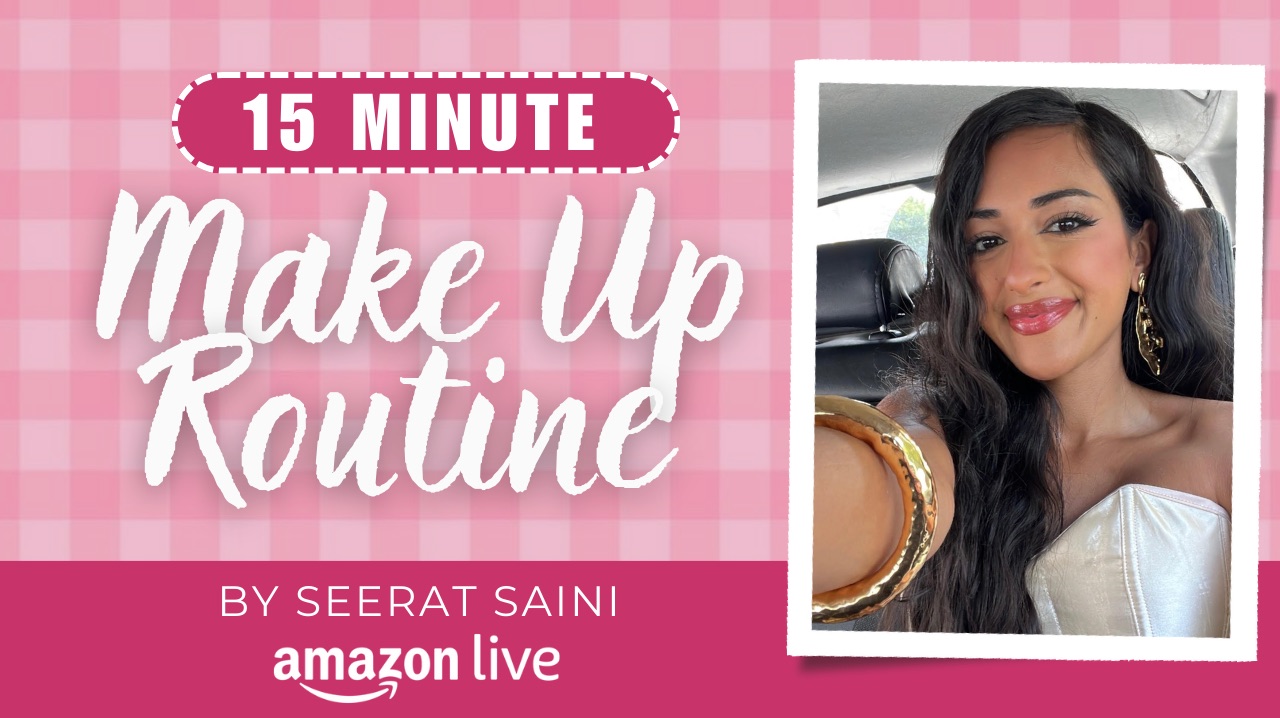 Watch 15 Minute Makeup Routine! on Amazon Live