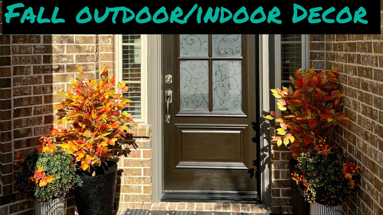 Watch Fall Outdoor Indoor Decor on Amazon Live