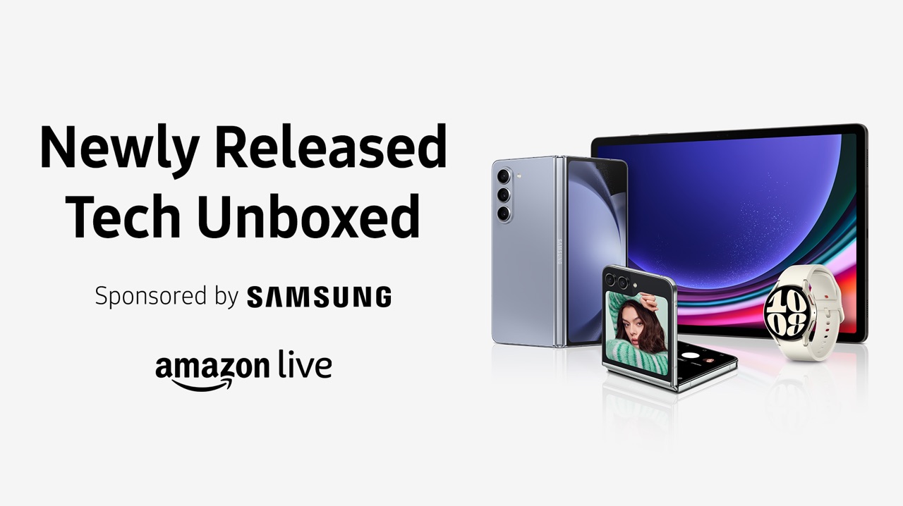 Watch Newly Released Tech Unboxed on Amazon Live