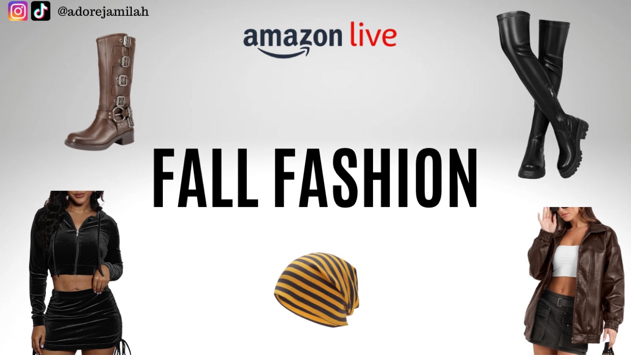 Watch Fall Fashion on Amazon Live
