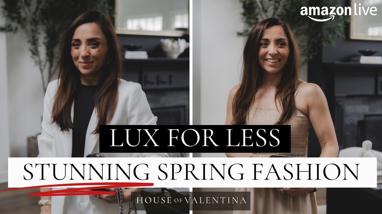 Watch Stunning Spring Fashion on Amazon Live