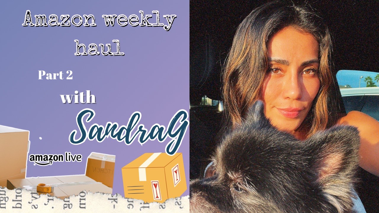 Watch Amazon weekly haul part 2! on Amazon Live