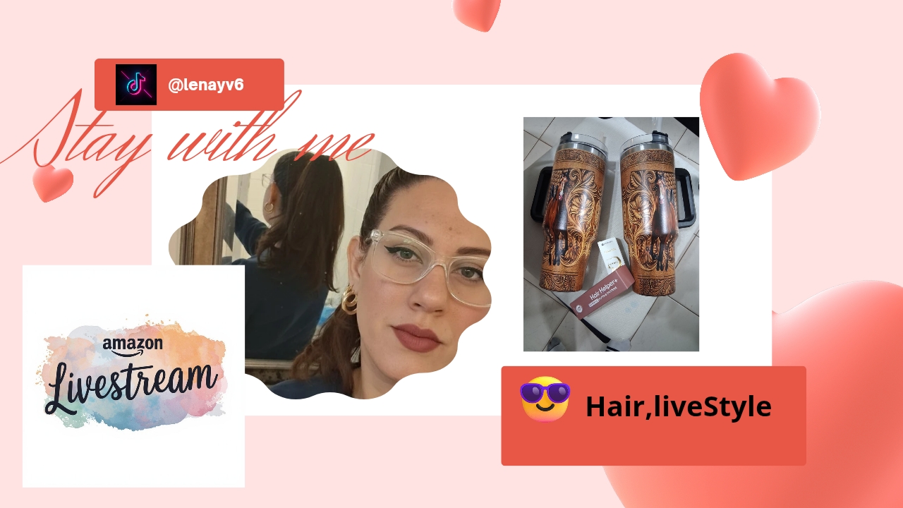 Watch My Hair and LiveStyle. on Amazon Live
