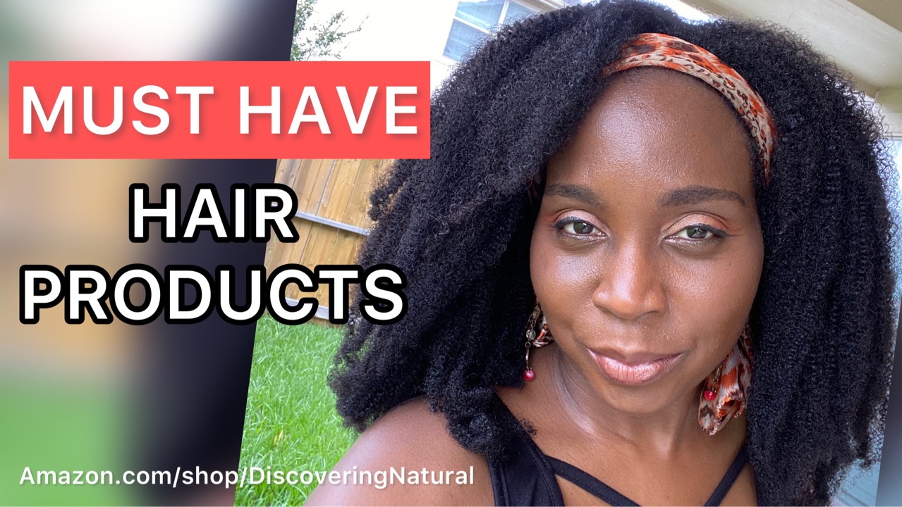 Watch MUST HAVE Hair Products for Healthy Hair on Amazon Live