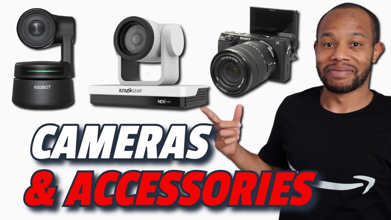 Watch Cameras 🎥 📸 on Amazon Live