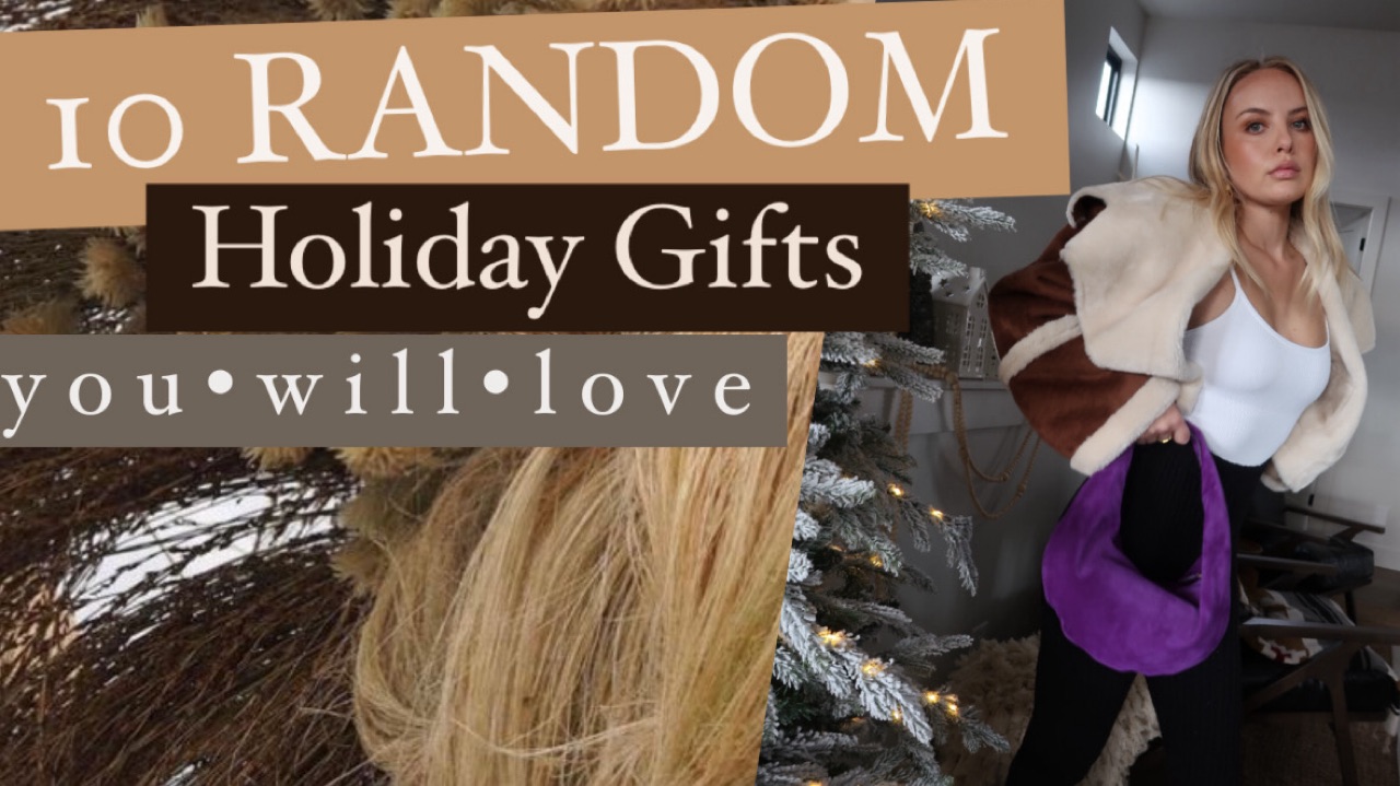 Watch 10 RANDOM but AMAZING Holiday Gifts on Amazon Live
