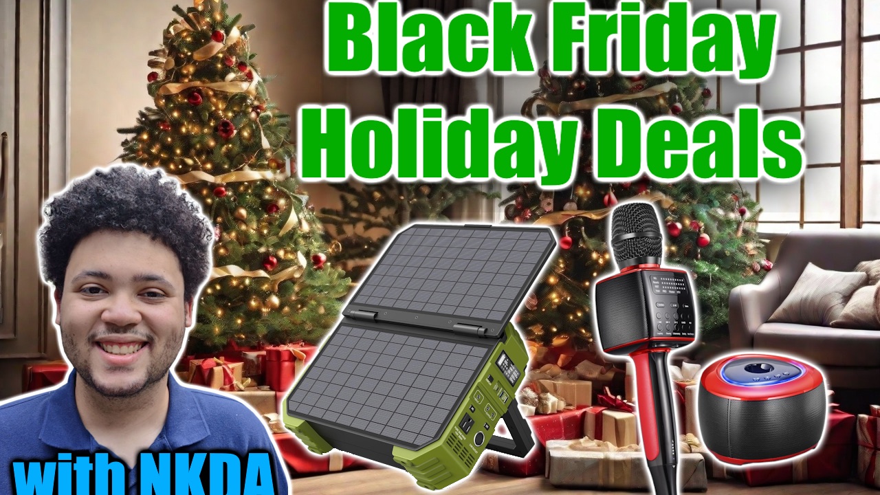 Watch New Black Friday Holiday Deals #sponsored on Amazon Live