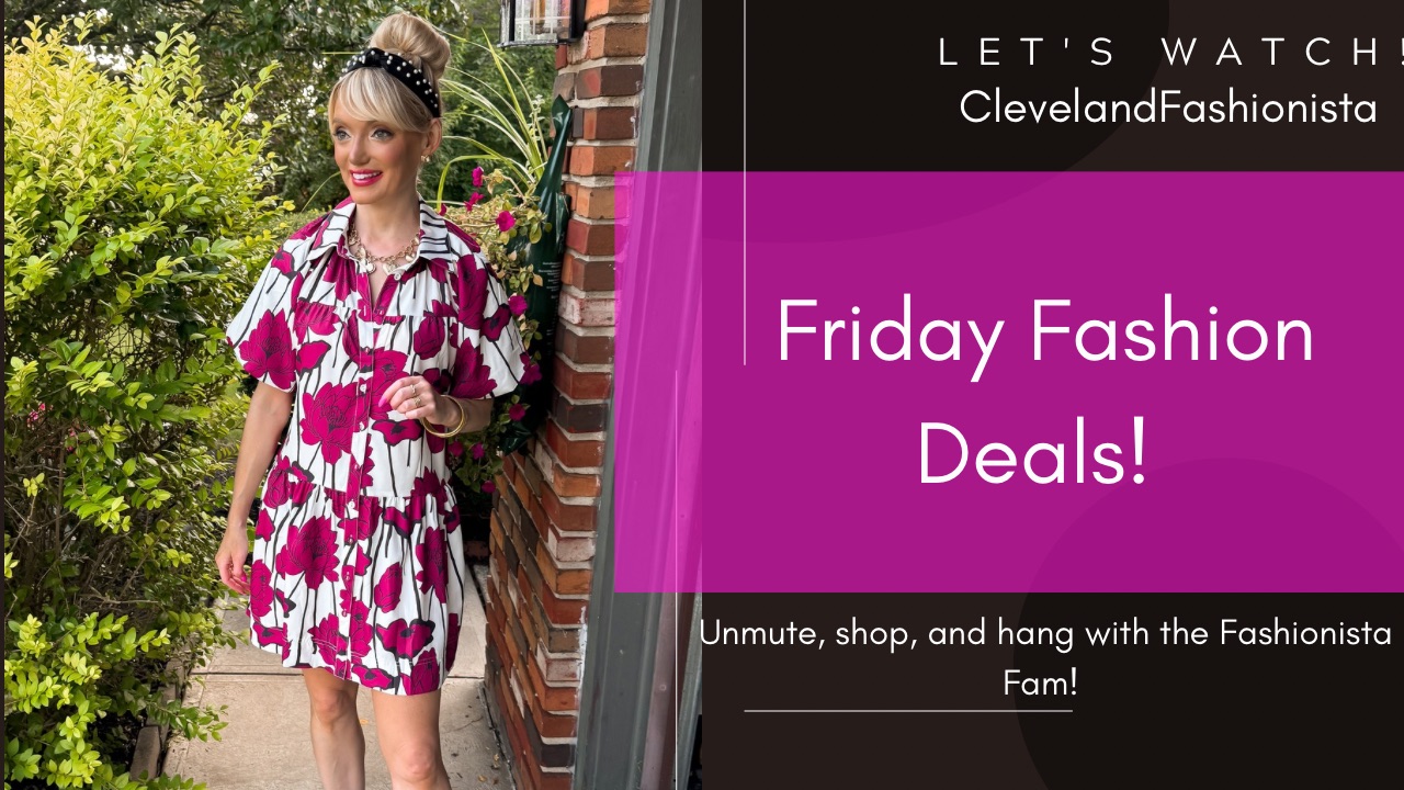 Watch Friday Fashion Deals! on Amazon Live