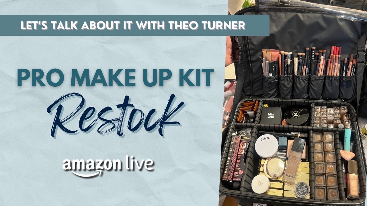 Watch Pro Makeup Kit Restock With Theo Turner on Amazon Live