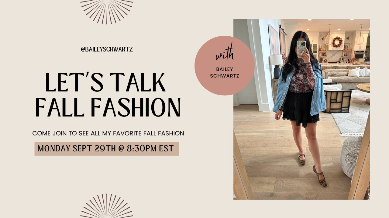 Watch Fall fashion finds! on Amazon Live