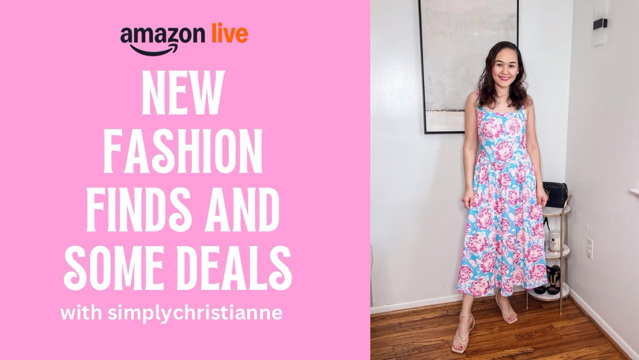 Watch New Home and Fashion Finds on Amazon Live