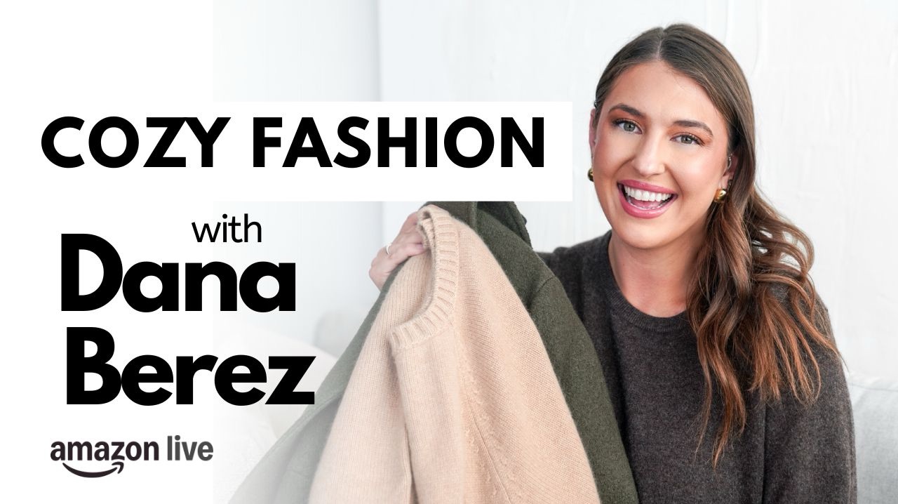 Watch Cozy Chic Fashion Finds on Amazon Live