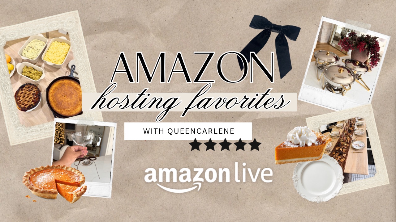 Watch amazon thanksgiving hosting favorites 🦃🍂🍁 on Amazon Live