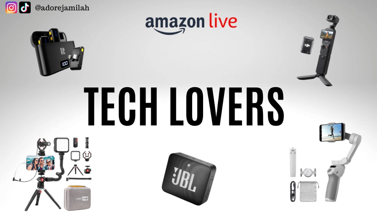 Watch Content Creator Tech Must Haves on Amazon Live