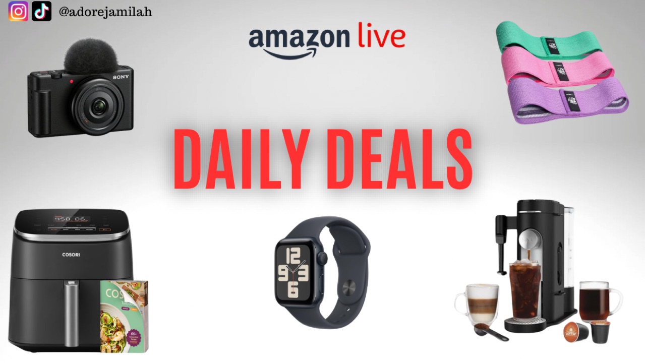 Watch DAILY DEALS on Amazon Live