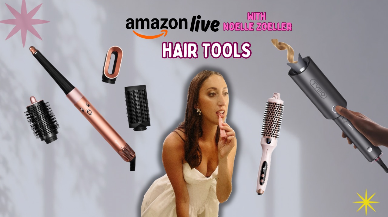 Watch My favorite hair tools on Amazon Live