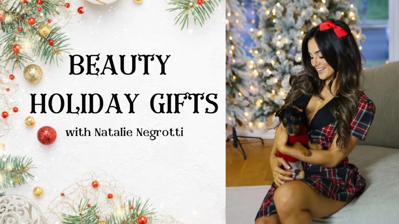 Watch Beauty Holiday Gifts on Amazon Live