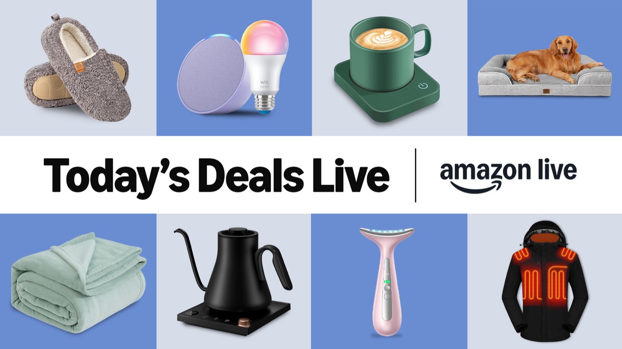 Watch Shop the latest deals on Amazon Live