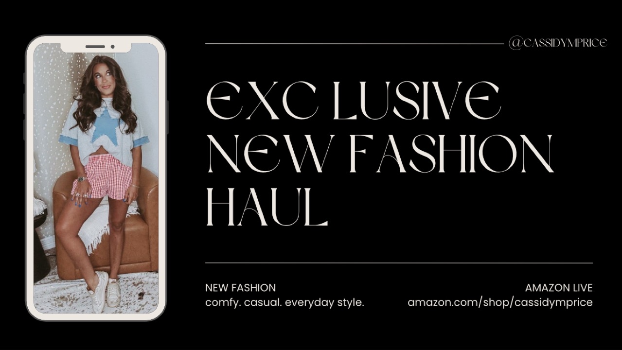 Watch New Fashion Finds on Amazon Live