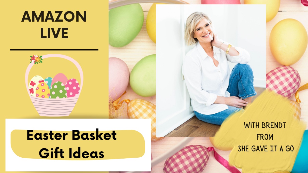 Watch Easter basket GIft Ideas on Amazon Live