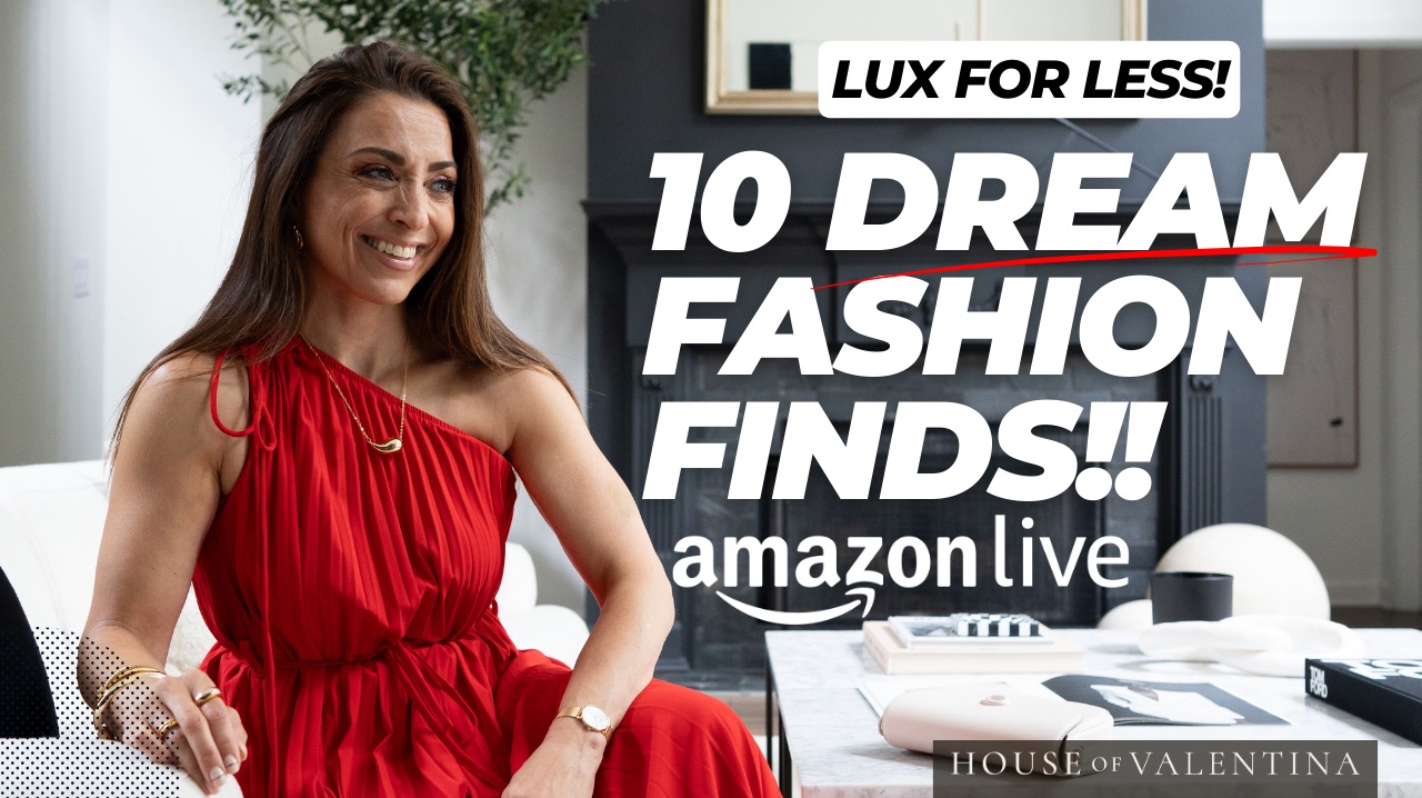 Watch 10 Dream Fashion Finds on Amazon Live