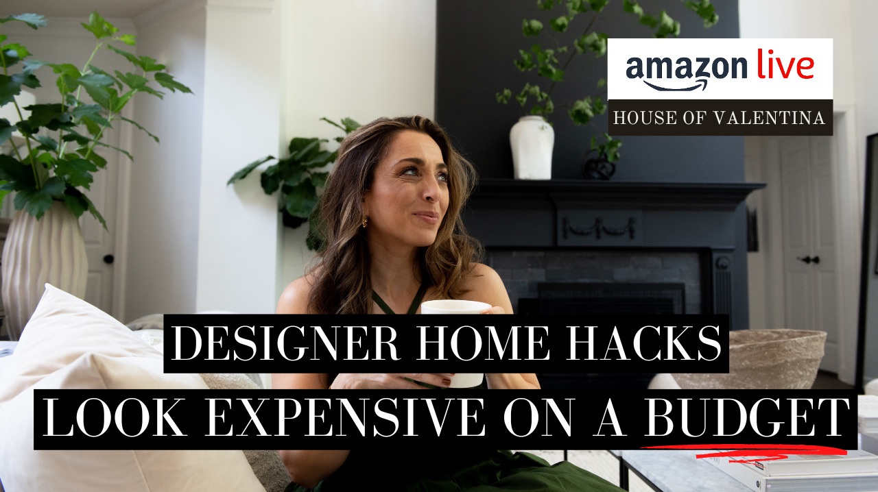 Watch Designer Home Decor on a Budget on Amazon Live - Luxury Home Decor On A Budget Shopping