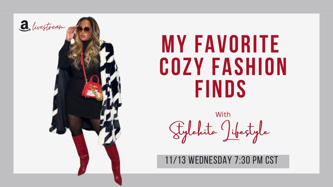 Watch My Favorite Cozy Fashion Finds on Amazon Live