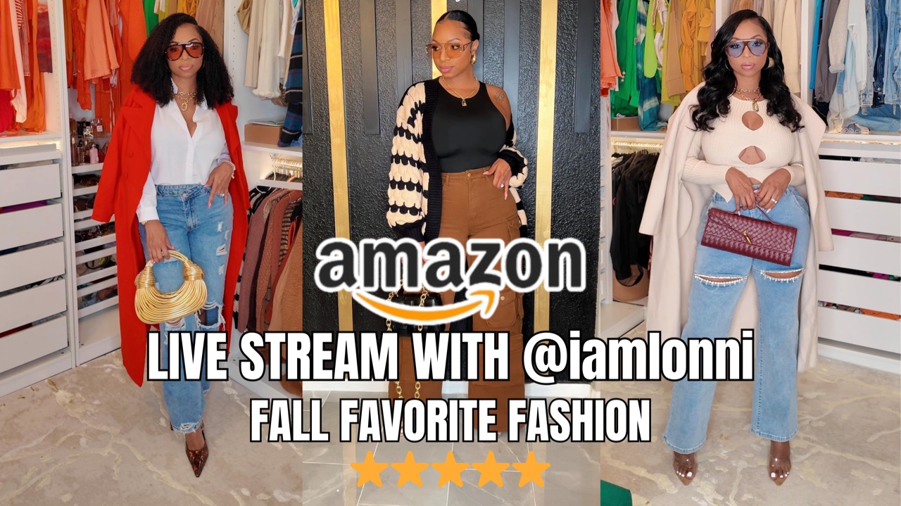 Watch Fall Fashion Favorites on Amazon Live