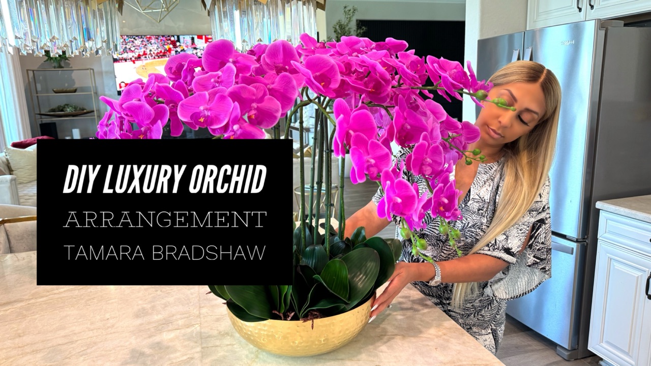 Watch DIY Luxury Orchid Arrangement with Tamara Bradshaw on Amazon Live